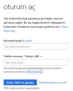 hotmail giris yap